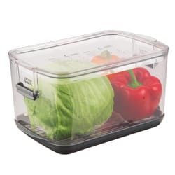 Progressive Prepworks 5.7 qt Clear/Gray Produce Keeper 1 pk