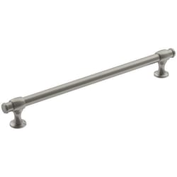 Amerock Winsome Traditional Rectangle Cabinet Pull 8-13/16 in. Satin Nickel 1 pk