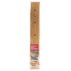 Waddell 3-1/2 in. L Natural Beige Oak Medium Shaker Pegs 2 pk Waddell 3-1/2 in. L Natural Beige Oak Medium Shaker Pegs 2 pk