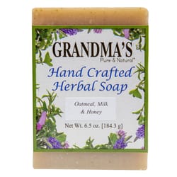 Grandma's Oatmeal/Milk/Honey Scent Herbal Soap 6.5 oz
