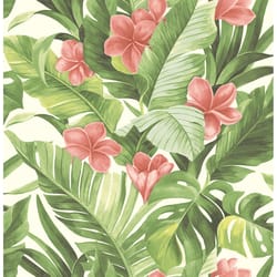 NuWallpaper 20.5 in. W X 18 ft. L Tropical Paradise Peel and Stick Wall Decal