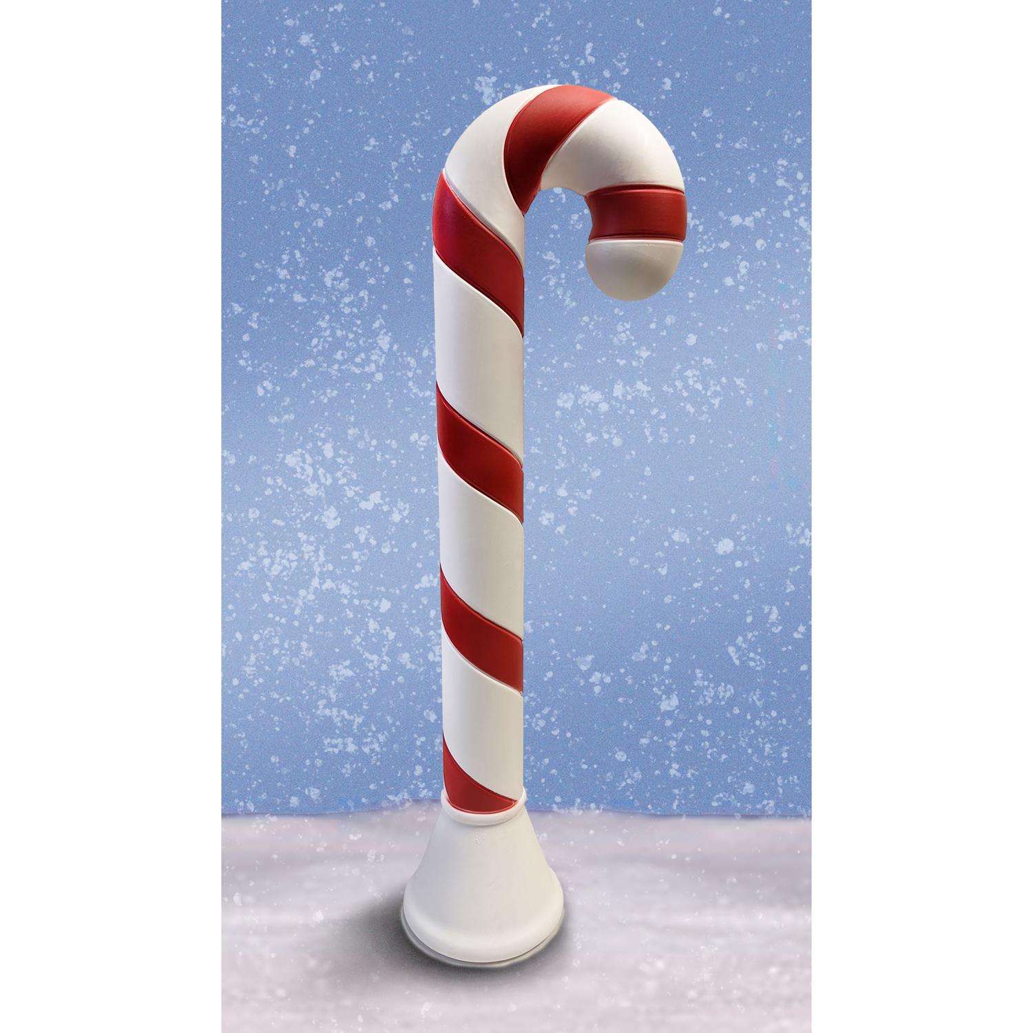 Christmas top Blow Mold Candy Cane