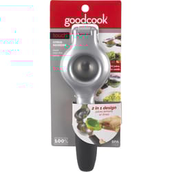 Good Cook Touch Black/Silver Aluminum Citrus Squeezer