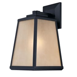 Westinghouse Ashdale Switch Incandescent Matte Black Outdoor Light Fixture Hardwired