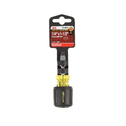 Ace 1/4 in. X 1-1/2 in. L Slotted Screwdriver 1 pc
