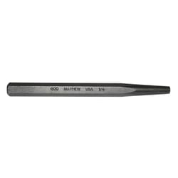 Mayhew 1/4 in. Tool Steel Solid Punch 5 in. L 1 pc