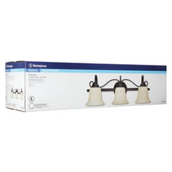 Westinghouse 3 Oil Rubbed Bronze Bronze Wall Sconce