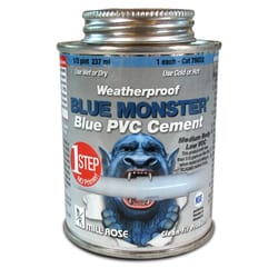 Blue Monster Blue All Weather Cement For PVC 8 oz