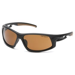 Carhartt Ironside Anti-Fog Safety Glasses Bronze Lens Black/Tan Frame 1 pc