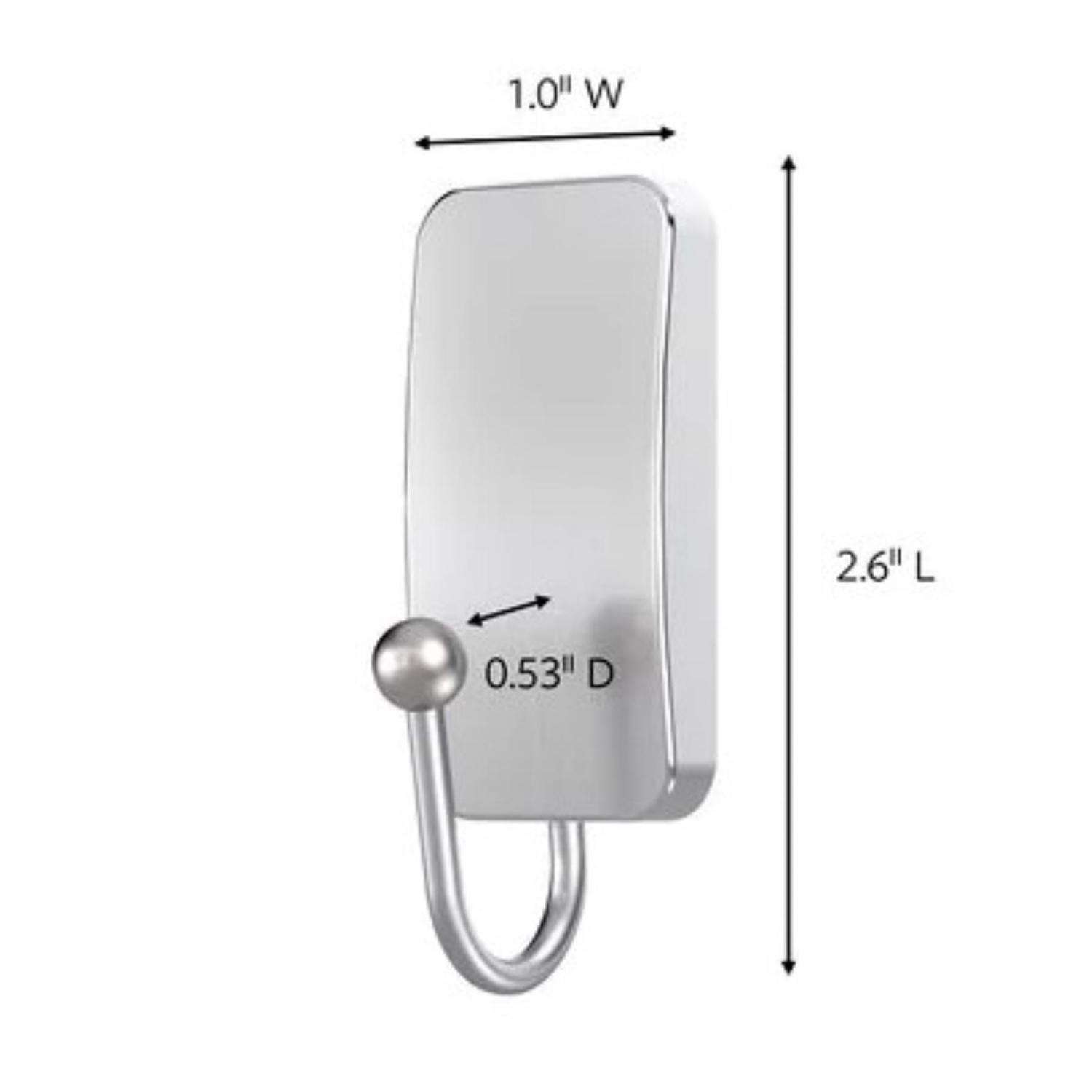 Command White Self Adhesive Shower Caddy Hook