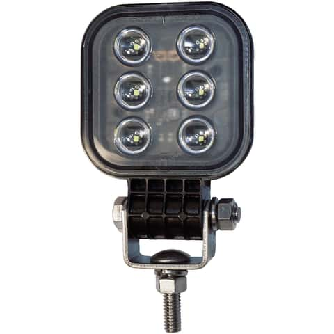 Peterson Clear Square Utility LED Pedestal-Mount Work Light