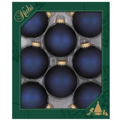 Christmas By Krebs Midnight Haze Ball Indoor Christmas Decor 2-5/8 in.