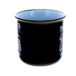 Pavilion Legends of the World 13 oz Black/Blue BPA Free Fishing Mug