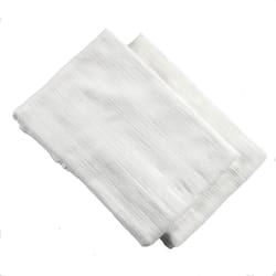 Chef Craft Platinum Series White Cotton Flour Sack Towel 2 pk