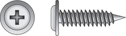 HILLMAN No. 8 Ga. X 3/4 in. L Phillips Truss Head Sheet Metal Screws 100 pk