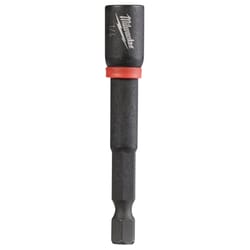 Milwaukee Shockwave 1/4 in. X 2-9/16 in. L Steel Nut Driver 1 pc