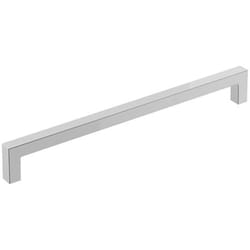 Amerock Monument Contemporary Rectangle Cabinet Pull 8-13/16 in. Polished Chrome 1 pk