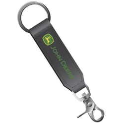 Plasticolor John Deere Black Keychain 1 pk