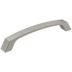 Amerock Premise Contemporary Rectangle Cabinet Pull 5-1/16 in. Satin Nickel 1 pk