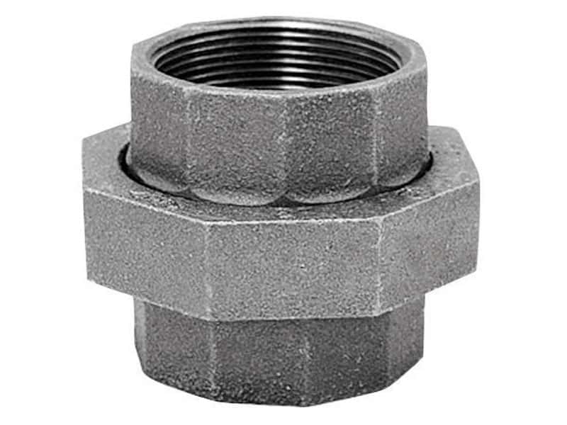 FPT To FPT  Black  Malleable Iron  Coupling x 3/4 in Dia Anvil  3/4 in Dia