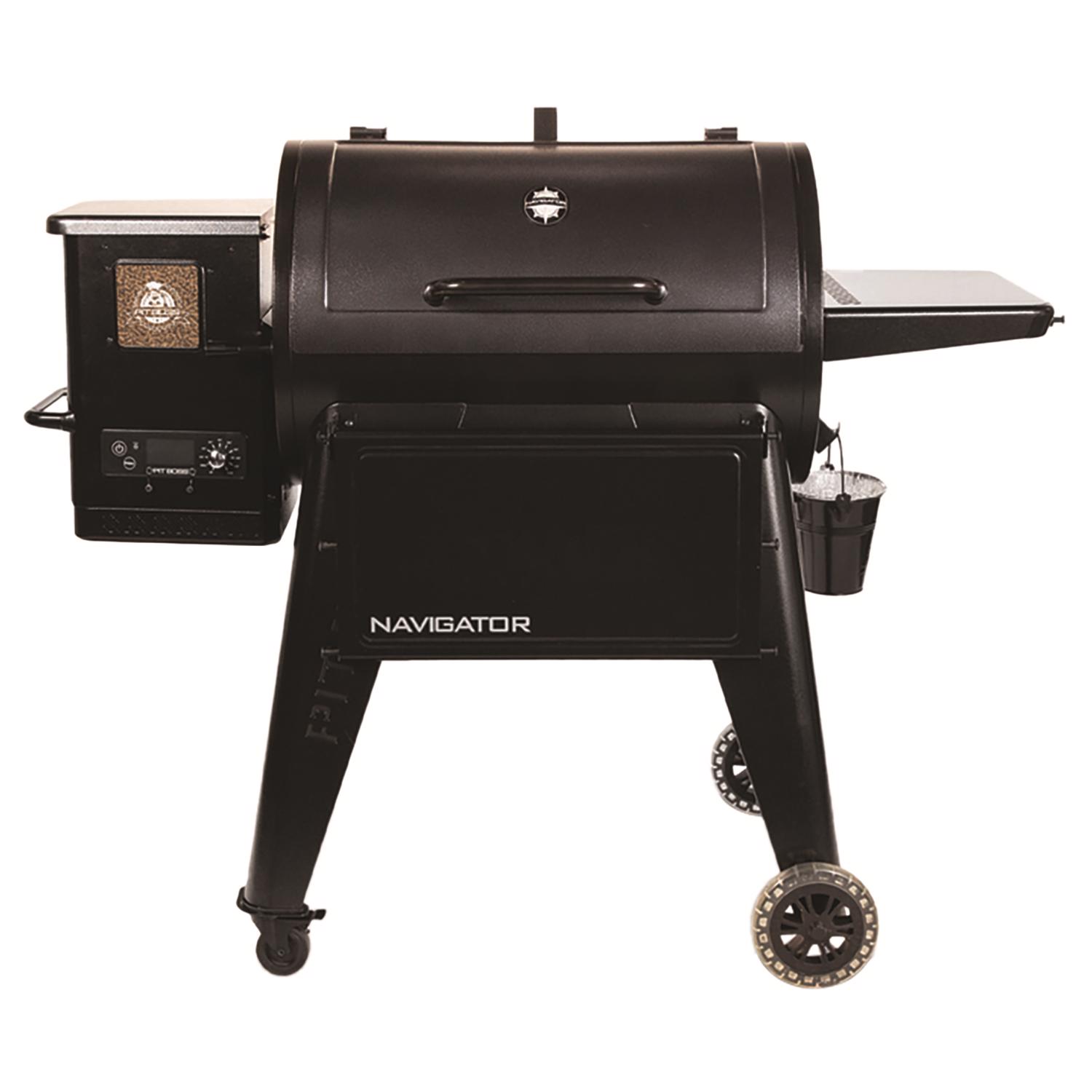 Pit Boss Navigator 850 Wood Pellet Grill Black by Pit Boss Deals and