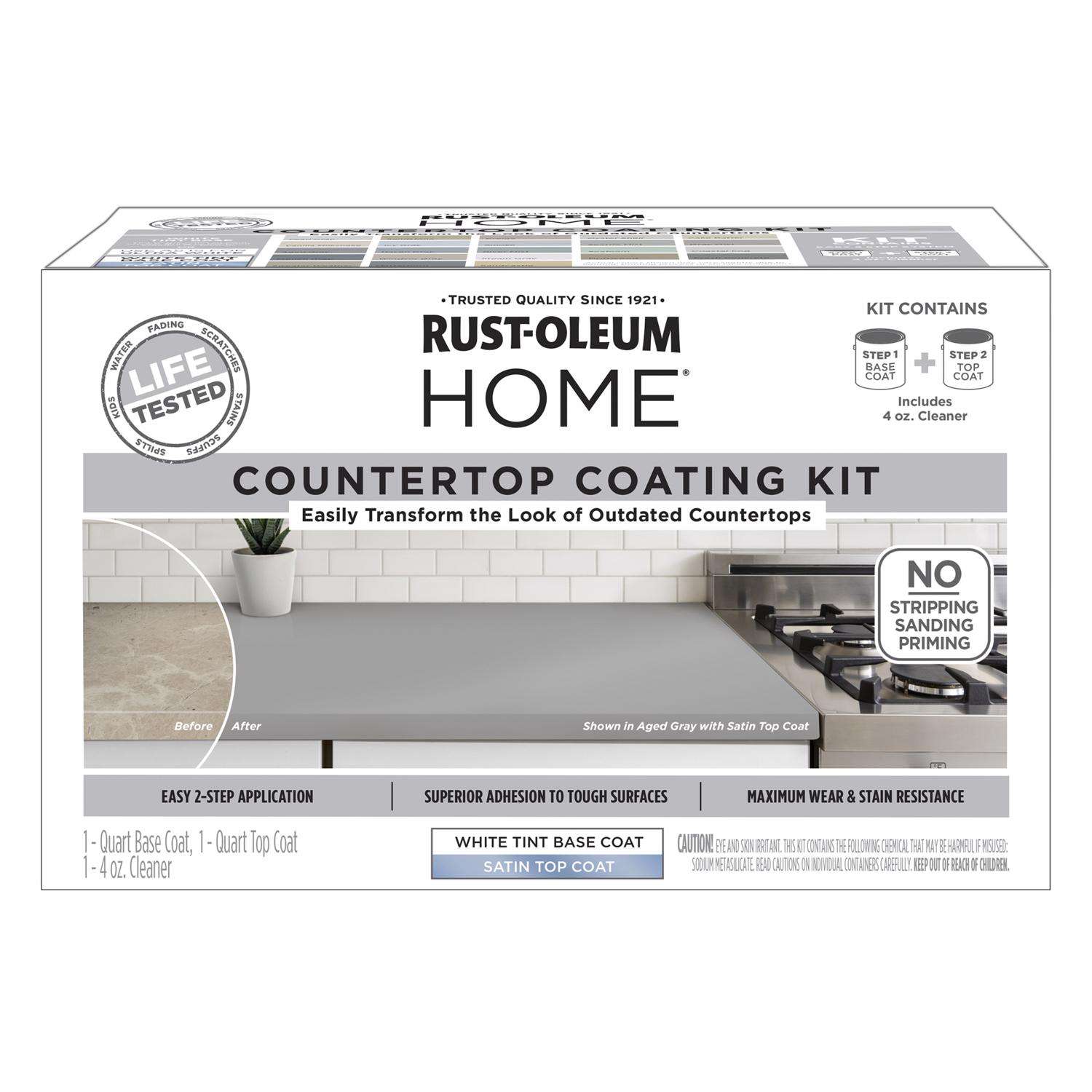 White rustoleum countertop paint sales