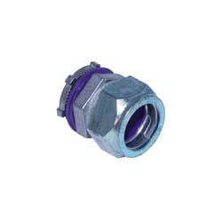 Sigma Engineered Solutions ProConnex 1/2 in. D Die-Cast Zinc Rain-Tight Compression Connector For EM