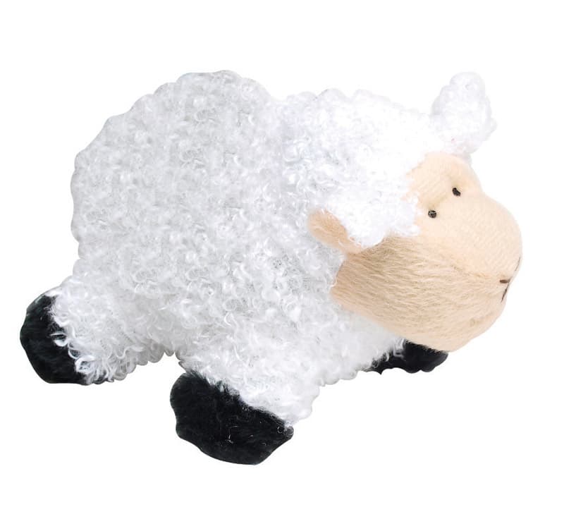 large stuffed sheep