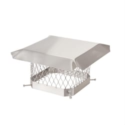 HY-C Shelter various in. Galvanized Stainless Steel Chimney Cover