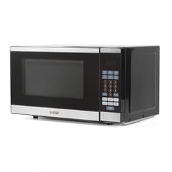 Commercial Chef 0.7 cu ft Black/Silver Microwave 700 W