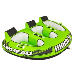 Airhead Nylon Inflatable Green Mach Towable Tube 75 in. W X 107 in. L