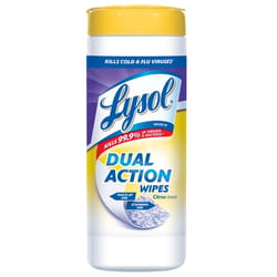 Lysol Dual Action Citrus Scent Antibacterial Disinfectant 35 ct 1 pk