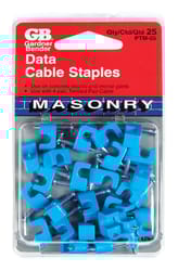 Gardner Bender 3/16 in. W Plastic Insulated Cable Staple 25 pk