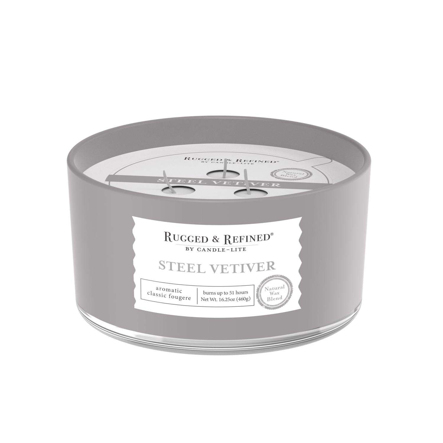 ACE: Tobacco Leaf / Cedarwood / Vetiver Clear Candle 300g