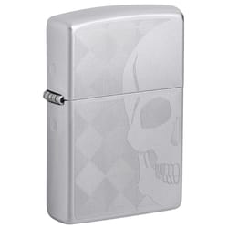 Zippo Silver Skull Lighter 1 pk