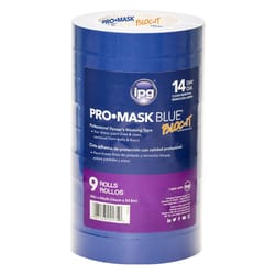 IPG Pro Mask 0.94 in. W X 60 yd L Blue High Strength Painter's Tape 9 pk
