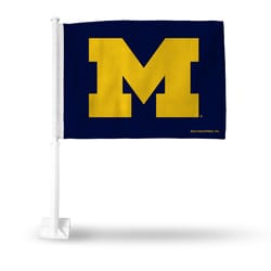 Rico Black/Yellow Michigan Car Flag 6 pk