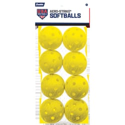 Franklin White Plastic Baseball 6 pk