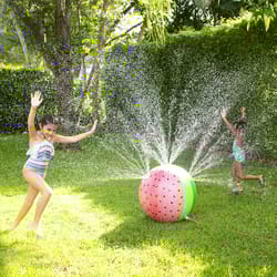 PoolCandy Multicolored PVC Inflatable Watermelon Pool Float