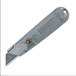 Stanley Classic 199 5-3/8 in. Fixed Blade Utility Knife Gray 1 pk