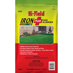 Hi-Yield Iron Plus Soil Acidifier Soil Acidifier Plus Iron 5000 sq ft 3.25 lb