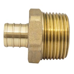 Apollo PEX 3/4 in. PEX Barb in to X 1 in. D MPT Brass Reducing Adapter