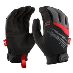 Milwaukee Demolition Work Gloves Red M 1 pair