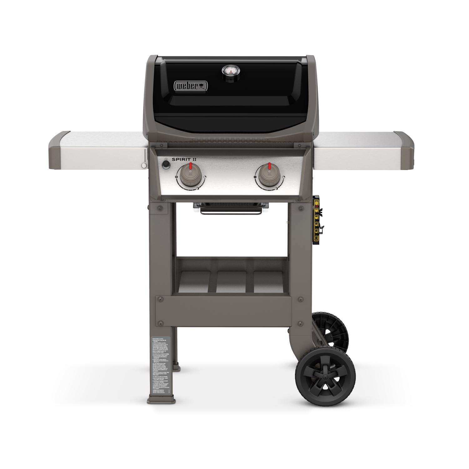 Weber Spirit II E210 2 burner Propane Gas Grill Black Ace Hardware