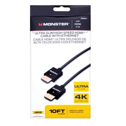 Monster Just Hook It Up 10 ft. L High Speed Cable with Ethernet HDMI