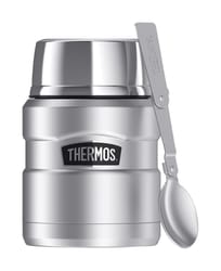 Thermos Stainless King 16 oz Matte Stainless Steel Vacuum Insulated Food Jar 1 pk