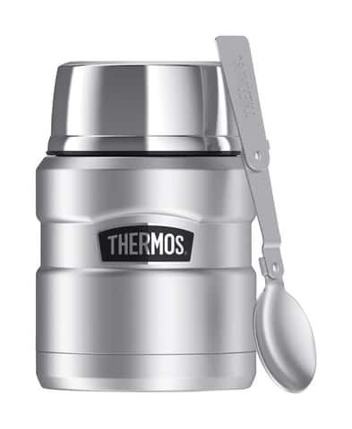 Thermos Black/Silver Stainless Steel Carafe - Ace Hardware