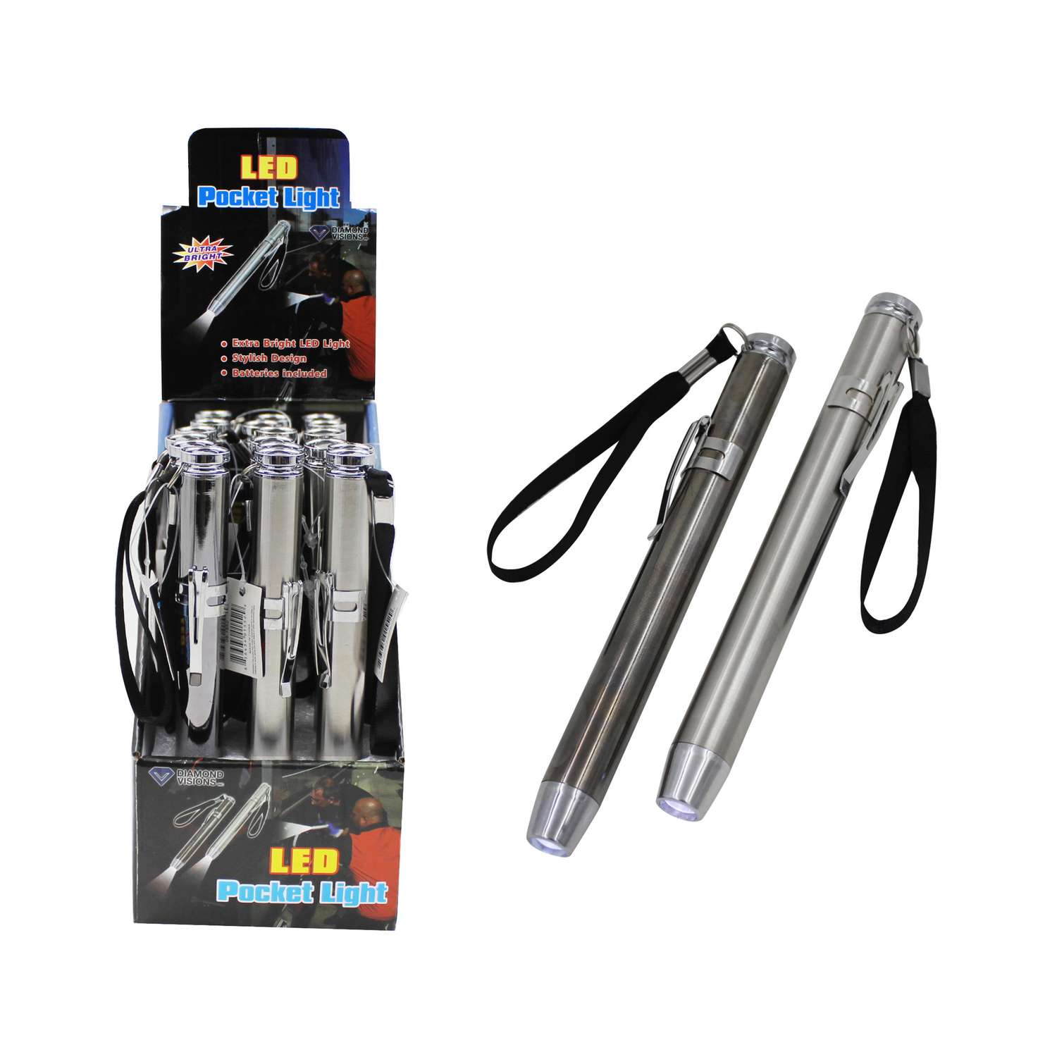 Diamond Visions 150 lm LED Pocket Light Ace Hardware