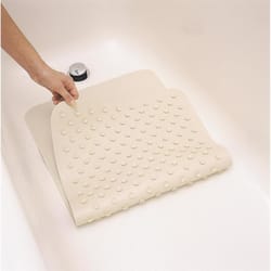 Duck 32 in. L X 17 in. W White Rubber Bath Mat Latex Free