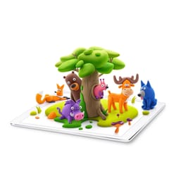 Hey Clay Forest Animals Air Dry Clay Kit Assorted 17 pc